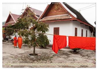 Laos - eine Bildreise (Wandkalender 2027 DIN A3 quer), CALVENDO Monatskalender