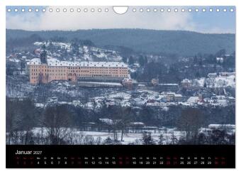 Rudolstadt bei Tag und Nacht (Wandkalender 2027 DIN A4 quer), CALVENDO Monatskalender
