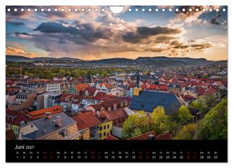 Rudolstadt bei Tag und Nacht (Wandkalender 2027 DIN A4 quer), CALVENDO Monatskalender