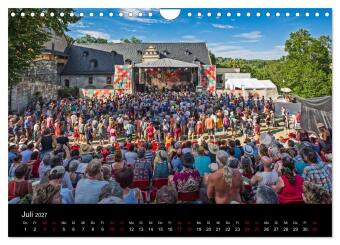 Rudolstadt bei Tag und Nacht (Wandkalender 2027 DIN A4 quer), CALVENDO Monatskalender