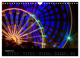 Rudolstadt bei Tag und Nacht (Wandkalender 2027 DIN A4 quer), CALVENDO Monatskalender