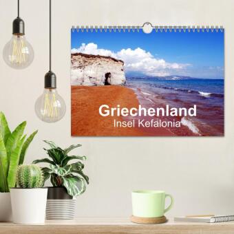 Griechenland - Insel Kefalonia (Wandkalender 2027 DIN A4 quer), CALVENDO Monatskalender