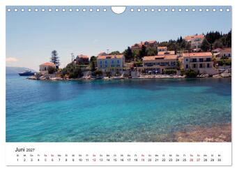 Griechenland - Insel Kefalonia (Wandkalender 2027 DIN A4 quer), CALVENDO Monatskalender