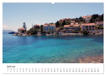Griechenland - Insel Kefalonia (Wandkalender 2027 DIN A2 quer), CALVENDO Monatskalender