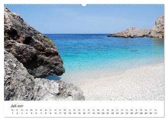 Griechenland - Insel Kefalonia (Wandkalender 2027 DIN A2 quer), CALVENDO Monatskalender