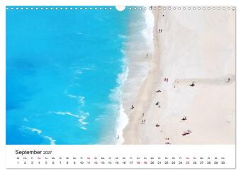 Griechenland - Insel Kefalonia (Wandkalender 2027 DIN A3 quer), CALVENDO Monatskalender