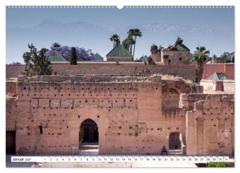 Marrakesch - Momente einer Reise (hochwertiger Premium Wandkalender 2027 DIN A2 quer), Kunstdruck in Hochglanz