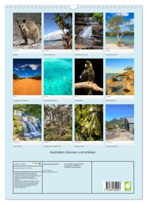 Australien träumen und erleben (Wandkalender 2027 DIN A3 hoch), CALVENDO Monatskalender