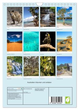 Australien träumen und erleben (Wandkalender 2027 DIN A4 hoch), CALVENDO Monatskalender