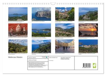 Mallorcas Westen (Wandkalender 2027 DIN A3 quer), CALVENDO Monatskalender