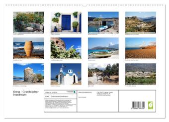 Kreta - Griechischer Inseltraum (hochwertiger Premium Wandkalender 2027 DIN A2 quer), Kunstdruck in Hochglanz