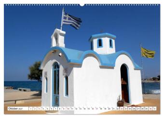 Kreta - Griechischer Inseltraum (hochwertiger Premium Wandkalender 2027 DIN A2 quer), Kunstdruck in Hochglanz