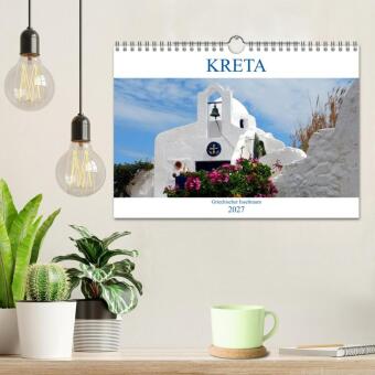 Kreta - Griechischer Inseltraum (Wandkalender 2027 DIN A4 quer), CALVENDO Monatskalender