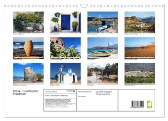 Kreta - Griechischer Inseltraum (Wandkalender 2027 DIN A3 quer), CALVENDO Monatskalender