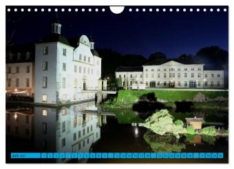 Essen Lichter der Nacht (Wandkalender 2027 DIN A4 quer), CALVENDO Monatskalender