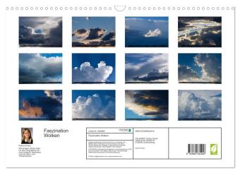 Faszination Wolken (Wandkalender 2027 DIN A3 quer), CALVENDO Monatskalender