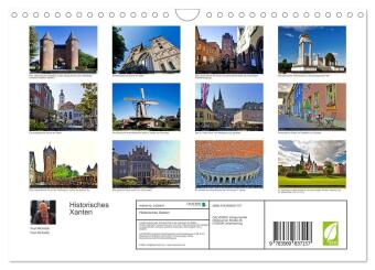 Historisches Xanten (Wandkalender 2027 DIN A4 quer), CALVENDO Monatskalender