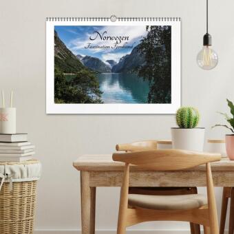 Norwegen - Faszination Fjordland (Wandkalender 2027 DIN A3 quer), CALVENDO Monatskalender