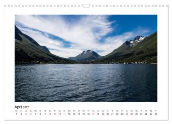 Norwegen - Faszination Fjordland (Wandkalender 2027 DIN A3 quer), CALVENDO Monatskalender