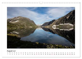 Norwegen - Faszination Fjordland (Wandkalender 2027 DIN A3 quer), CALVENDO Monatskalender