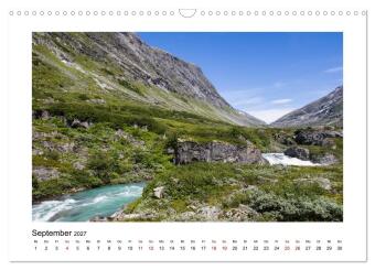 Norwegen - Faszination Fjordland (Wandkalender 2027 DIN A3 quer), CALVENDO Monatskalender