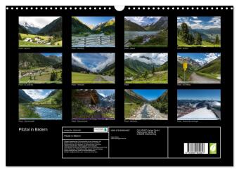 Pitztal in Bildern (Wandkalender 2027 DIN A3 quer), CALVENDO Monatskalender