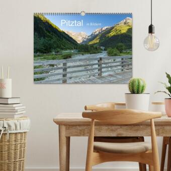 Pitztal in Bildern (Wandkalender 2027 DIN A3 quer), CALVENDO Monatskalender