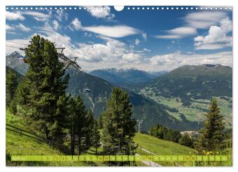 Pitztal in Bildern (Wandkalender 2027 DIN A3 quer), CALVENDO Monatskalender