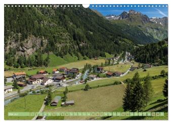 Pitztal in Bildern (Wandkalender 2027 DIN A3 quer), CALVENDO Monatskalender