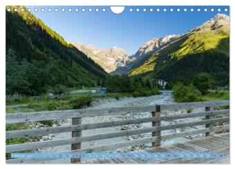 Pitztal in Bildern (Wandkalender 2027 DIN A4 quer), CALVENDO Monatskalender