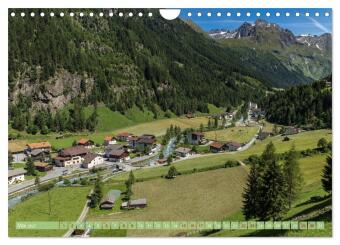 Pitztal in Bildern (Wandkalender 2027 DIN A4 quer), CALVENDO Monatskalender