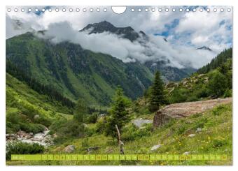 Pitztal in Bildern (Wandkalender 2027 DIN A4 quer), CALVENDO Monatskalender