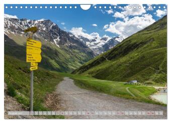 Pitztal in Bildern (Wandkalender 2027 DIN A4 quer), CALVENDO Monatskalender