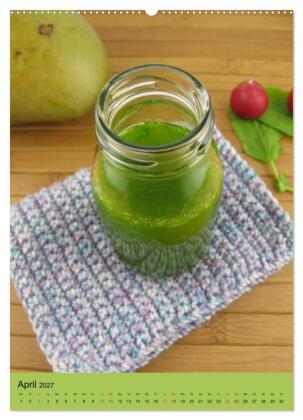 Detox Drinks! Gesund und lecker (hochwertiger Premium Wandkalender 2027 DIN A2 hoch), Kunstdruck in Hochglanz