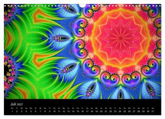 mandala-art (Wandkalender 2027 DIN A3 quer), CALVENDO Monatskalender
