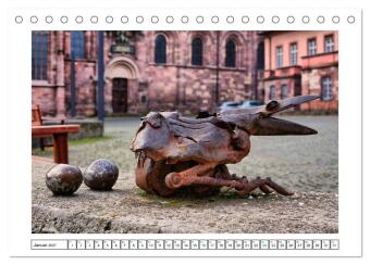 Worms - Ansichtssache (Tischkalender 2027 DIN A5 quer), CALVENDO Monatskalender