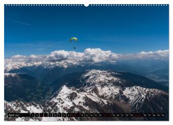 Paragliding - unvergessliche Momente erleben (Wandkalender 2027 DIN A2 quer), CALVENDO Monatskalender