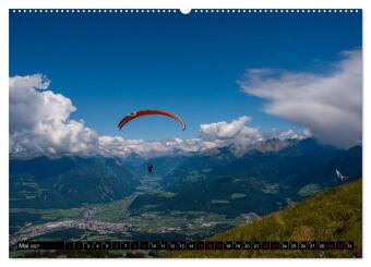 Paragliding - unvergessliche Momente erleben (Wandkalender 2027 DIN A2 quer), CALVENDO Monatskalender