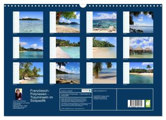 Französisch-Polynesien - Trauminseln im Südpazifik (Wandkalender 2027 DIN A3 quer), CALVENDO Monatskalender