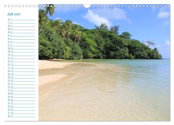 Französisch-Polynesien - Trauminseln im Südpazifik (Wandkalender 2027 DIN A3 quer), CALVENDO Monatskalender