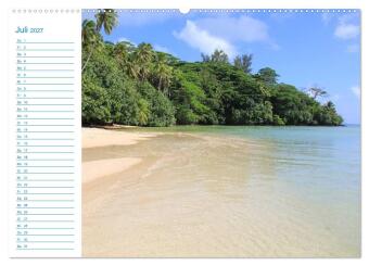 Französisch-Polynesien - Trauminseln im Südpazifik (hochwertiger Premium Wandkalender 2027 DIN A2 quer), Kunstdruck in Hochglanz