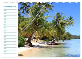 Französisch-Polynesien - Trauminseln im Südpazifik (hochwertiger Premium Wandkalender 2027 DIN A2 quer), Kunstdruck in Hochglanz