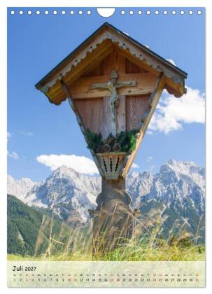 Feldkreuze im bayerischen Oberland (Wandkalender 2027 DIN A4 hoch), CALVENDO Monatskalender