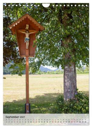 Feldkreuze im bayerischen Oberland (Wandkalender 2027 DIN A4 hoch), CALVENDO Monatskalender
