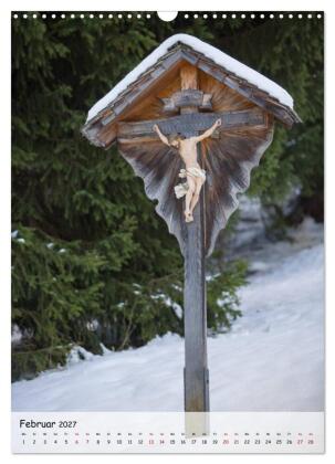 Feldkreuze im bayerischen Oberland (Wandkalender 2027 DIN A3 hoch), CALVENDO Monatskalender
