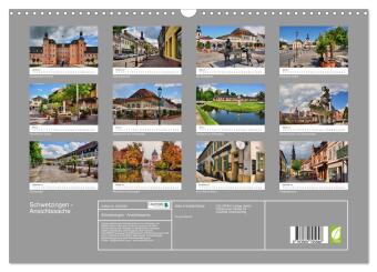 Schwetzingen - Ansichtssache (Wandkalender 2027 DIN A3 quer), CALVENDO Monatskalender