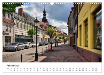 Schwetzingen - Ansichtssache (Wandkalender 2027 DIN A3 quer), CALVENDO Monatskalender