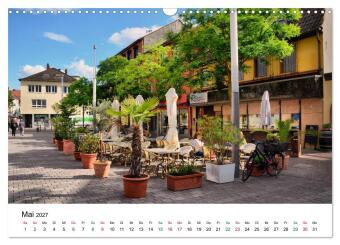 Schwetzingen - Ansichtssache (Wandkalender 2027 DIN A3 quer), CALVENDO Monatskalender