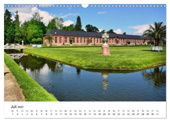 Schwetzingen - Ansichtssache (Wandkalender 2027 DIN A3 quer), CALVENDO Monatskalender