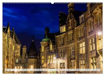 Edinburgh - Impressionen aus der schottischen Hauptstadt (Wandkalender 2027 DIN A2 quer), CALVENDO Monatskalender